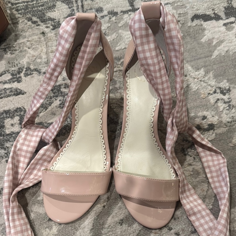1901 Pink Gingham Women's Sandals